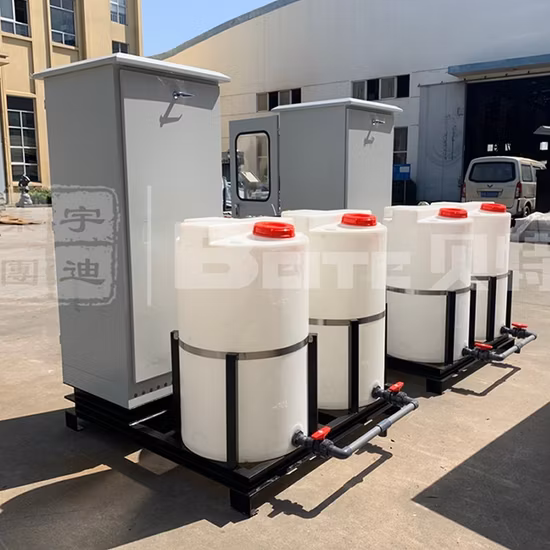 PLC Controlled PE Tank Automatic Chemical Chlorine Dosing System